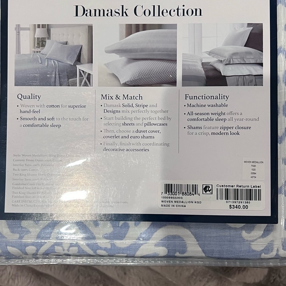 Duvet cover set